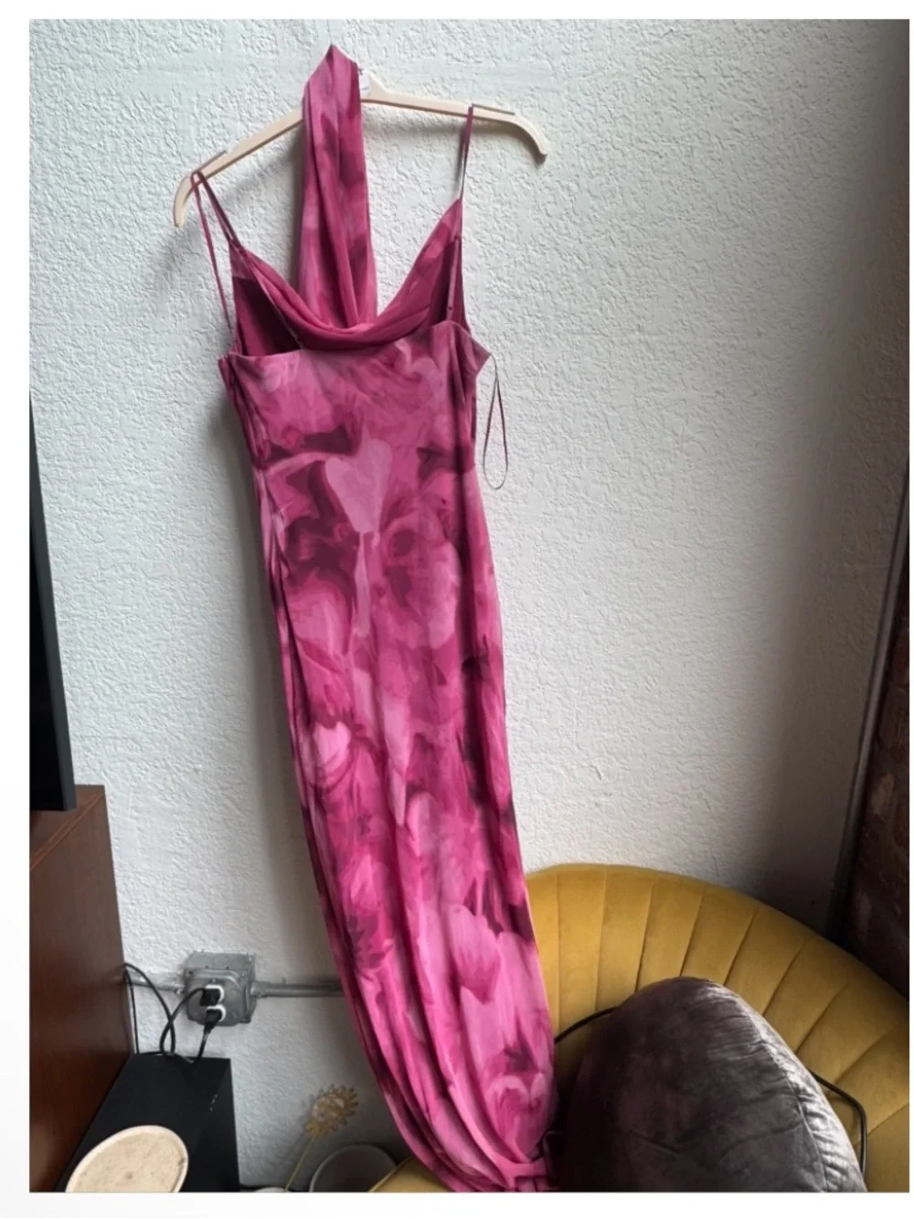Abercrombie & Fitch Julia Slip Scarf Maxi Dress